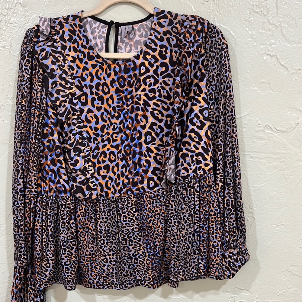 Bl-nk London  animal print top